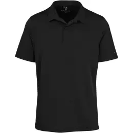 Mens Alex Varga Skylla Golf Shirt Black